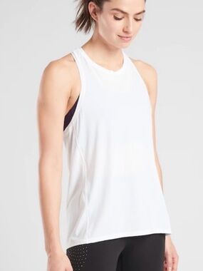 Athleta Ultimate Train Tank- Women’s Large, Bright White